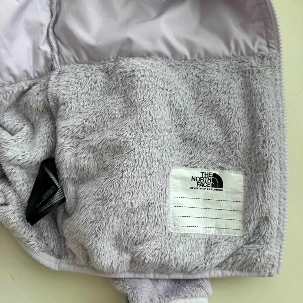 The North Face Girls' Sherpa Ny-Ion Mashup Jacket - Lavender Fog XL 14/16